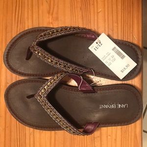 NWT LANE BRYANT SANDALS!